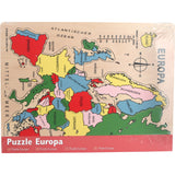 Europa Puzzle Holz Verpackung